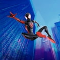 thumbnail image 4 of TIM Spider-M: Across the Spider-Verse Miles Morales Full Body Movable Action Figure Model Replaceable Head, Hands Exquisite Gift Box Set, 4 of 10