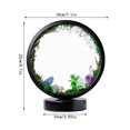 thumbnail image 2 of asddcavvf USB Powered Round Bedside Night Light With Elegant Design Featuring Adjustable 3 Color Temperature Settings For A Ambient Lighting, 2 of 4