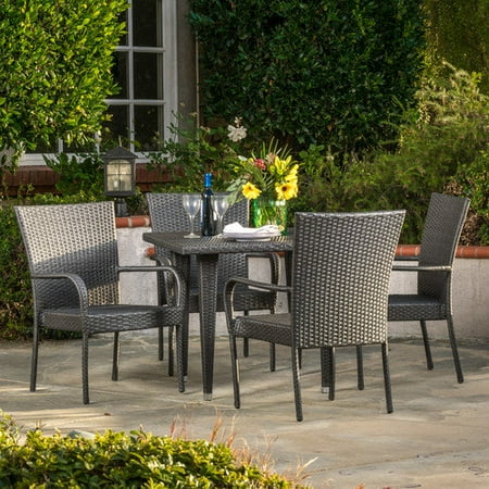 Home Loft Concept Curacao Outdoor 5 Piece Dining Set