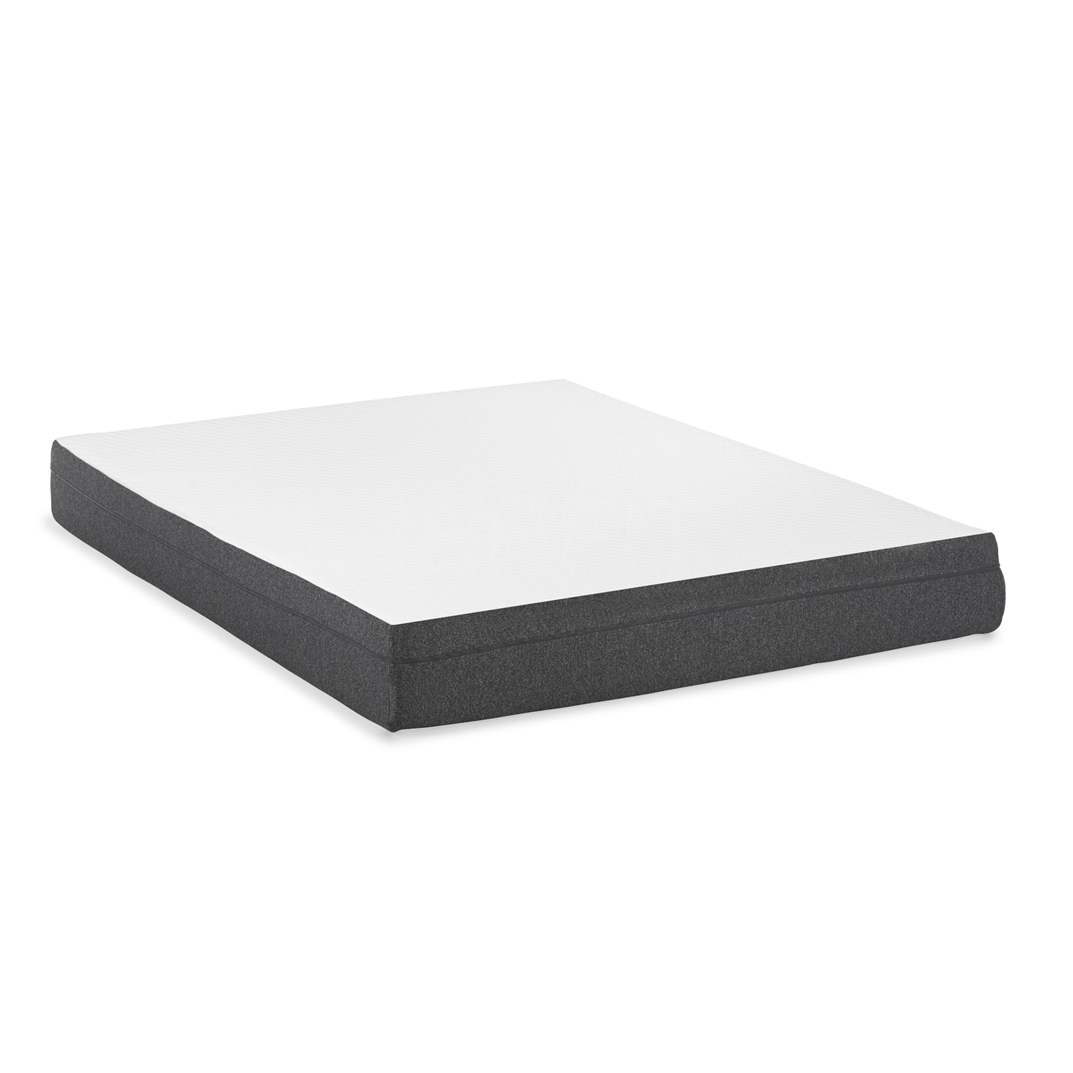 JERFIT King Size Firm Mattress, 8 Inch Gel Memory Foam Bed Mattress with Edge Support, AirGrid Cooling Technology, CertiPUR-US Certified, White