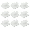 thumbnail image 1 of 50 Pcs Clips de Câble Extérieur avec Bandes Adhésives Crochets Auto-Adhésifs Support de Fil, 1 of 7