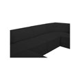 thumbnail image 6 of Meridian Furniture Ollie Black Boucle Fabric Modular Sectional, 6 of 14