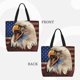 thumbnail image 2 of Fotbe Eagle With USA Flags Bolsa Tote con Estampado para Mujer, Bolsos con Cremallera, Bolsa de Hombro Casual de Gran Capacidad con Bolsillos Internos, 2 of 7