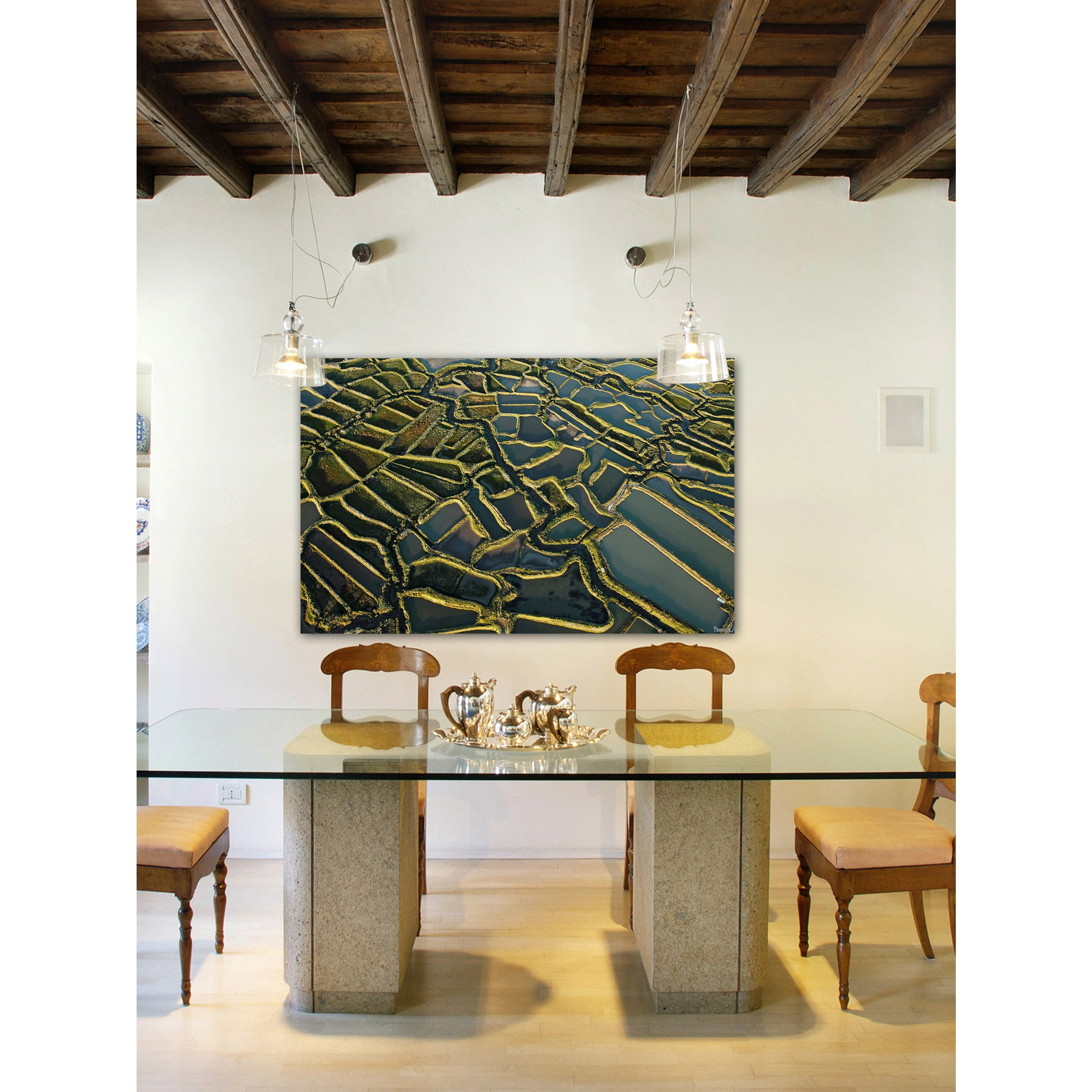 Marmont Hill "Waterways" Painting Print on Wrapped Canvas