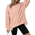 thumbnail image 5 of Youyipin Womens Oversized Crewneck Sweatshirt Causal Loose Long Sleeve Pullover Tops Fall Fashion 2024 Teen Girls y2k Outfits, 5 of 8