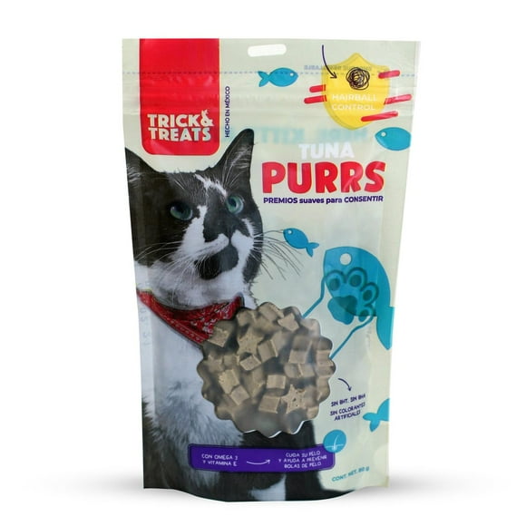 Premios para Gatos Trick & Treats Purrs Atún 80 gr