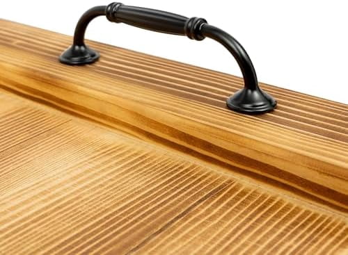 Wooden Stove Top Cover, 30 x 22 Inch Noodle Board with Handles, 44.09 lbs Capacity for Gas Burners and Counter Space