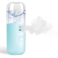 thumbnail image 1 of GIVERARE Nano Vapor Facial Handy Mini Mister USB Recargable Mist Sprayer 30ml Visual Water Tank Hidratante e Hidratante para el Rostro Maquillaje Diario Cuidado de la Piel Extensiones de Pestañas-Azul, 1 of 2