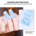 thumbnail image 2 of 12pcs Nail Tips Clip Nail Extension Clips Nail Gel Quick Building Set Nail Art Accessories For Nail Fiberglass Extension And Fixation (Colorful), 2 of 5