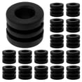 thumbnail image 1 of UPGRATOR 16Pcs Foosball Rod Cushion Plastic Black Universal Design for Table Football Parts, 1 of 6