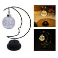 thumbnail image 3 of Cute Moon Night Light Nursery Night Lamp for Baby Shower kids children room Christmas USB, 3 of 8
