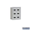 thumbnail image 1 of Salsbury 19035-06ARC 5 in. Cell Phone Storage Locker - 3 Door High Unit - 6 A Doors - Aluminum - Recessed Mounted - Resettable Combination Locks, 1 of 1