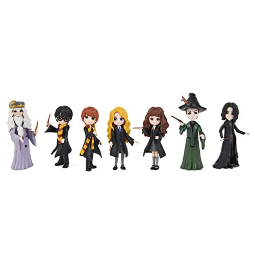 Wizarding World Harry Potter, Coffret Room of Requirement transformable 2  en 1 avec 2 figurines exclusives et 3 accessoires, jouets pour enfants à  partir de 5 ans Transformable Figurines 