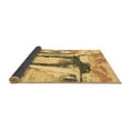 thumbnail image 2 of Ahgly Company Indoor Rectangle Abstract Brown Modern Area Rugs, 3' x 5', 2 of 4