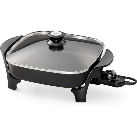 Presto 11 inch Electric Skillet w/glass lid
