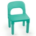 thumbnail image 4 of Dolu Kids Table & 2 Chairs Set, Toddler-Sized Plastic Play Furniture for Ages 2+, 4 of 6