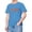 Blue, variant on Boys T Shirts Size 10 Crewneck Cartoon Print Back To School Short Sleeve T Shirt Trendy Summer Tops Preppy Toddler Boy Clothes, 9-10 Years, Purple