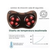 thumbnail image 5 of Almohada Masajeador De Cuello Y Espalda Termoterapia Color Café, 5 of 5