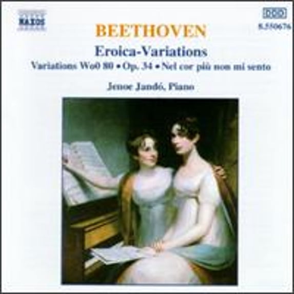 Pre-Owned Beethoven: Eroica-Variations (CD 0730099567626) by Jenö Jandó (piano)