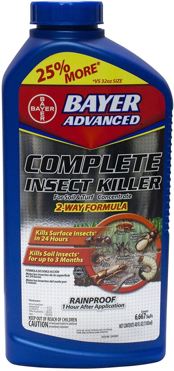 Bayer Advanced Complete Insect Killer Multiple Insects Imidacloprid 40 Oz Walmart Com Walmart Com