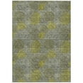 thumbnail image 2 of Addison Rugs Chantille Indoor/Outdoor Transitional Circles Gray Washable Rectangle Rug, 8' x 10', 2 of 6