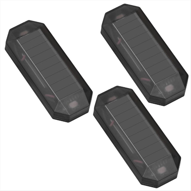 Luz LED de Advertencia Solar, Alarma Simulada de Seguridad , Lámpara Antirrobo Inalámbrica, Lámpara de Advertencia Estroboscópica, Lámpara de Alarma Simulada.