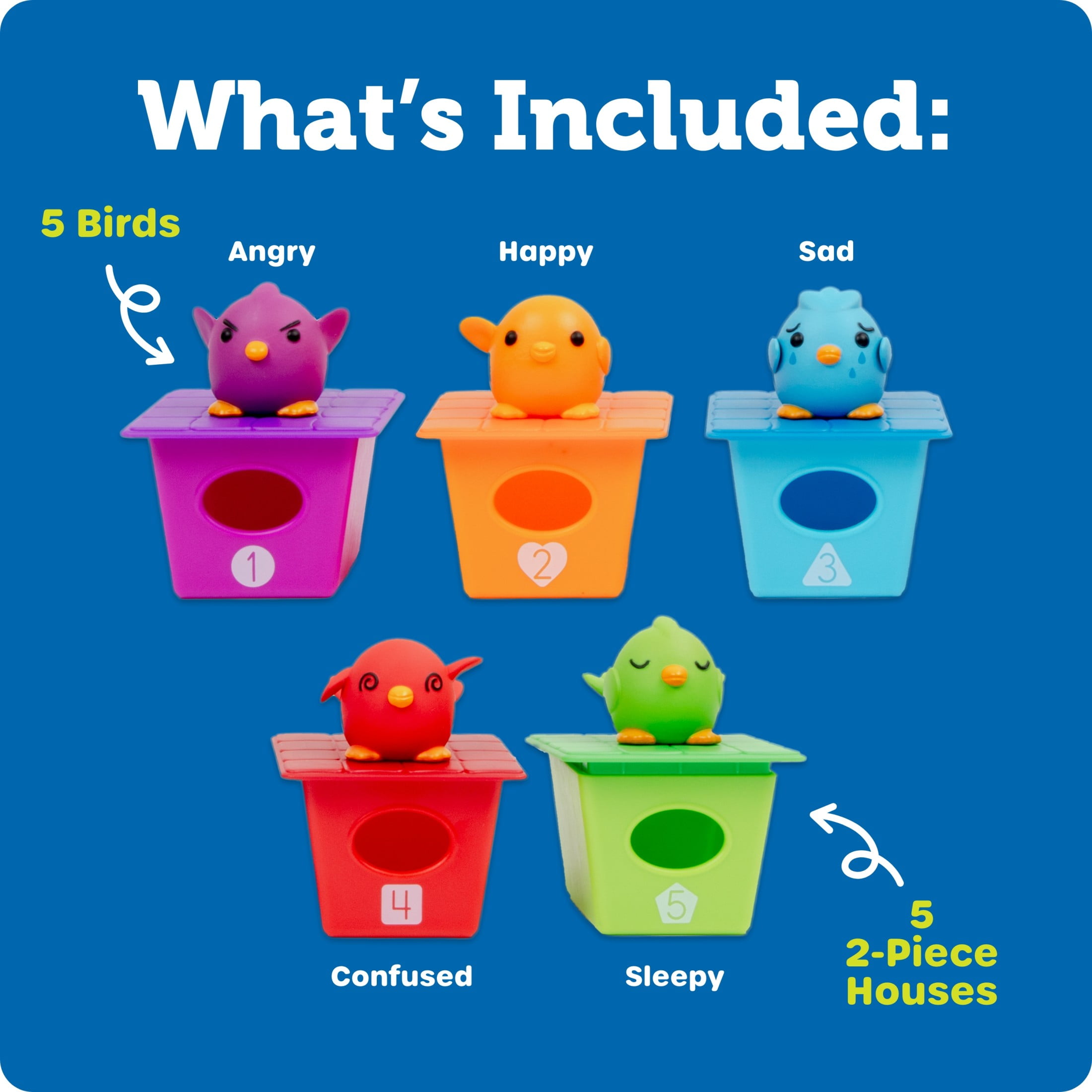 Learning Resources Peek-a-Bird Learning Buddies Toddler Learning Toys for Boys and Girls Ages 18 Months