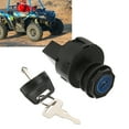 thumbnail image 4 of 4012166, 4 Position Excellent Electrical Conductivity Easy Installation Durable Ignition Key Starter Switch 6 Pins  Replacement For ACE 325 2014-16 For ATV, 4 of 8