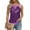 Purple, variant on Sequin Tank Tops for Women Satin Silk Backless Sleeveless Camisole Party Club Sexy Going Out Top Glitter Club Outfits Ruched Flowy Shiny Party Concert Tunics Tops