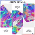 thumbnail image 6 of FORMRS Kids Pajama Pants with Pockets Size 9-10Y Boys Lounge Sleep Bottoms, Vibrant Geometric Pattern, 6 of 8