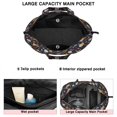 thumbnail image 3 of Navy Mexican Skull Pattern Travel Tote Bags for Women Carry On,Large Weekender Bags for Women Travel,Multi Functional Duffle Bag for Work,Shopping,Sports, 3 of 5
