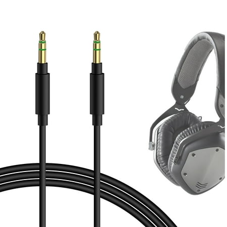 Geekria Audio Cable Compatible with Master & Dynamic MG20 V-MODA TREBLAB SMS Audio KOSS HiFiMAN Grado Ghostek Cable 3.5mm Aux Replacement Stereo Cord (4 ft/1.2 m)