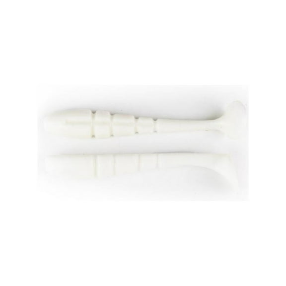 Xzone Pro Series Swammer Paddle Tail Swimbait Snow White Length 3 1/2 inch