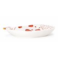 thumbnail image 4 of IMAX 23599-2 Farmstead Handpainted Red Chicken Plates - Set of 2, 4 of 5