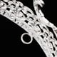 thumbnail image 3 of Tiara de de La Rhinestone de Las de Las Mujeres La Decoración Del cabellero Del Baile de Plata perfecl tiara nupcial de cristal, 3 of 8