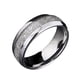 thumbnail image 1 of Anillo de acero inoxidable Minnieouse a la moda para hombre Plata Talla 9, 1 of 6
