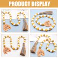 thumbnail image 3 of TAILTOSS Bee Wooden Bead Garland Creative Design Women Craft Enthusiasts Wall 1Pack 32.3X0.6X0.6In, 3 of 8