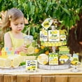 thumbnail image 5 of Ongmies Room Decor Clearance Gifts Summer Lemon Tiered Tray Decor Set Farmhouse Summer Wood Sign Rustic Beach Tiered Tray Decorations for Home Kitchen Table Shelf Lemon Yellow, 5 of 9