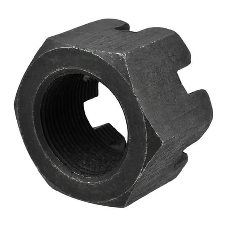 

Uxcell M36x2mm Hexagon Slotted Nut Grade 4.8 Carbon Steel Hex Castle Nuts Black