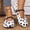 Beige, variant on OKBOP Womens Round Toe Flats Shoes Comfortable Buckle Strap Casual Work Shoes