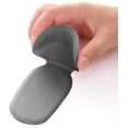 thumbnail image 2 of 3 Pairs of Sponge Heel Pads, Foot Care Heel Cushions, Heel Shoe Insoles, Improved Shoe Fit and Comfort, Prevents Chafing and Blisters (Black & Flesh-Colored & Transparent), 2 of 5