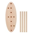 thumbnail image 6 of DLMCUH Wooden Bow Maker for Ribbon,Reusable Bow Maker for Ribbon for Wreath,Gift Wrapping and DIY Craft Decor, 6 of 6