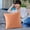 Hot Pink, variant on YIMWNYI Multicolor Velvet Pillow, Scandinavian Style Decorative Cushion, Cozy Sofa Bedroom Office Accent, Patchwork Design with Solid Color Pillowcase and Core Included