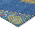 thumbnail image 4 of Addison Rugs Chantille Indoor/Outdoor Traditional Vintage Denim Washable Rectangle Rug, 3' x 5', 4 of 6