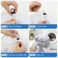thumbnail image 6 of Okaka 3 Pcs Mesh Laundry Bags Washing Machine Mesh Wash Bags Jumbo for College, Dorm and Apartment 28 x 26 inches (3 XXL ), 6 of 7