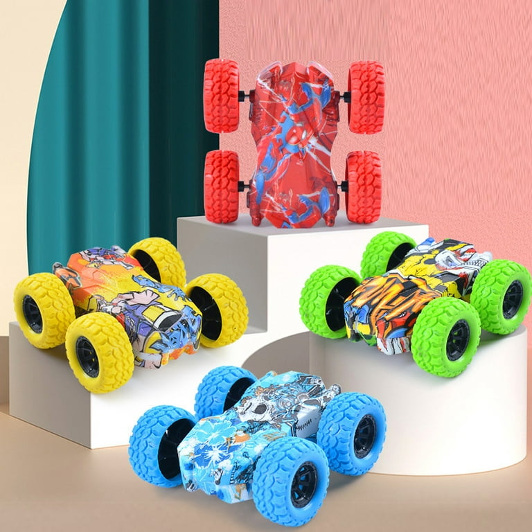 Children's Toys Boys Double-sided Inertial Four-wheel Drive Car