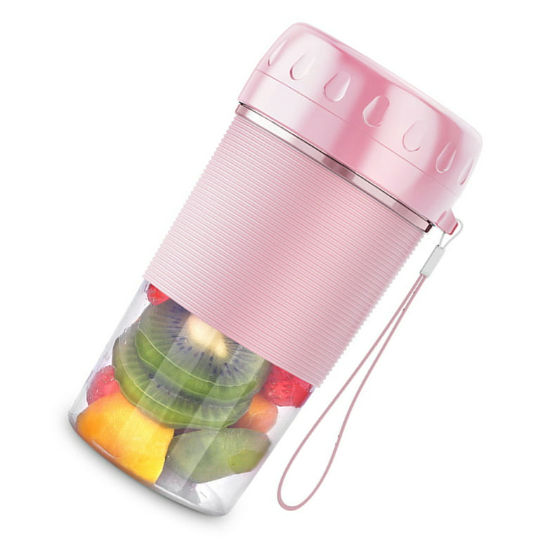 La Reveuse Smoothies Blender Personal Size 300 Watts with 18 oz BPA-Free  Portable Travel Sports Bottle (Pink)