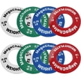 thumbnail image 2 of Ourlova Fractional Weight Plates Set (0.25LB/0.5LB/0.75LB/1LB) - Micro Barbell Plates for Progressive Strength Training Overload - Compatible with 2\, 2 of 6