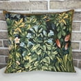 thumbnail image 3 of STPgoods Forest Flowers William Morris Tapestry Throw Pillow with Insert 18x18" (45x45 cm) Decorative Couch and Sofa Cushion for Living Room Bedroom Square Pillowcase, Green, 3 of 10