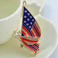 thumbnail image 2 of RV Broche conmemorativo de diamante con goteo de aceite americano, insignia de bandera, broche de aleación, manualidad para regalo, 2 uds. Sailing Electrónica, 2 of 4
